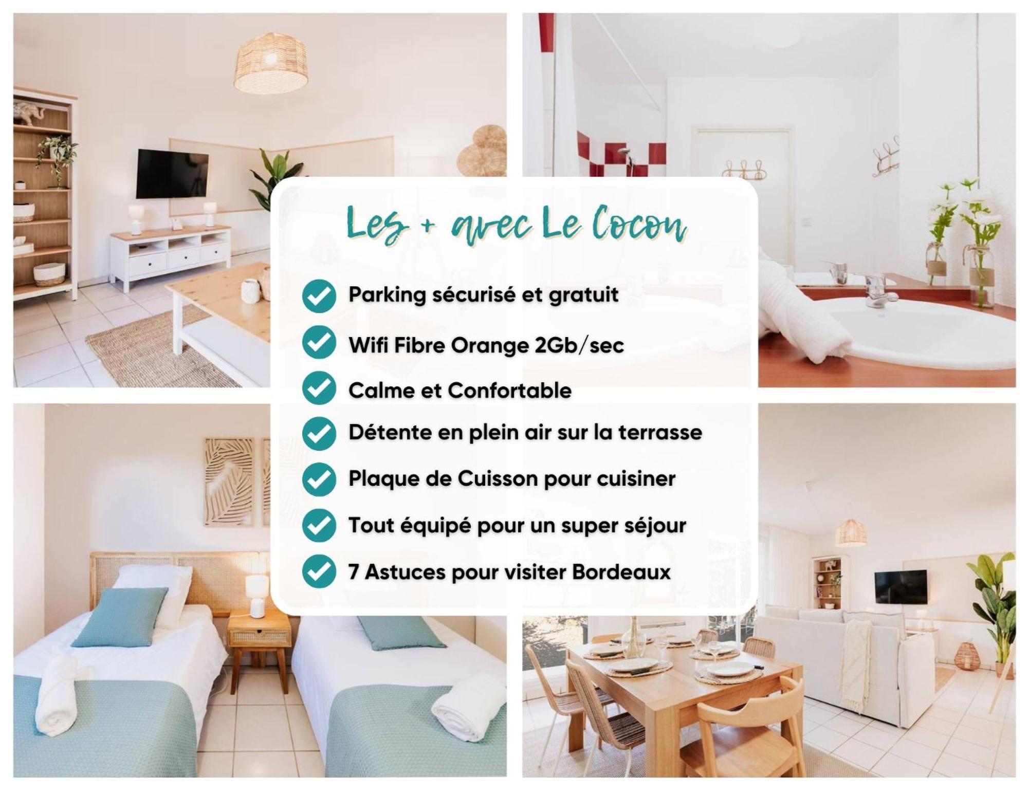 Le Cocon De Lespinasse - Parking - Checkin Autonomeアパートメント エクステリア 写真